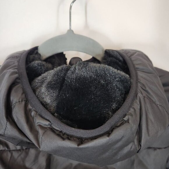 THE NORTH FACE Teen Girls' Reversible‎ Mossbud Swirl Jacket in Black - Size XS - Picture 5 of 8